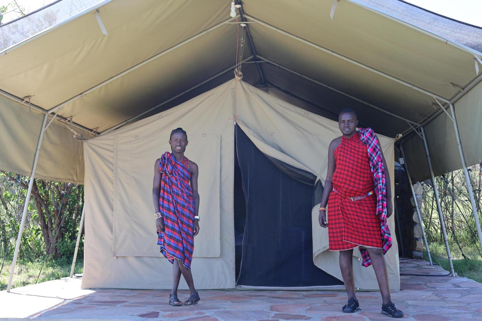 Готель Leruk Maasai Mara Camp Sekenani Екстер'єр фото