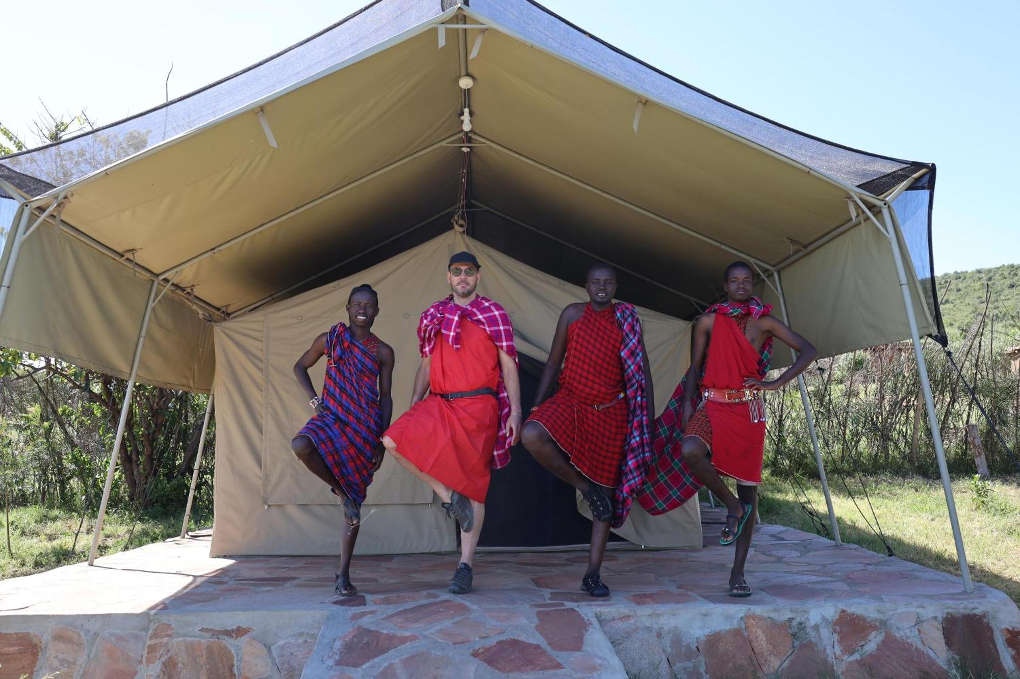 Готель Leruk Maasai Mara Camp Sekenani Екстер'єр фото