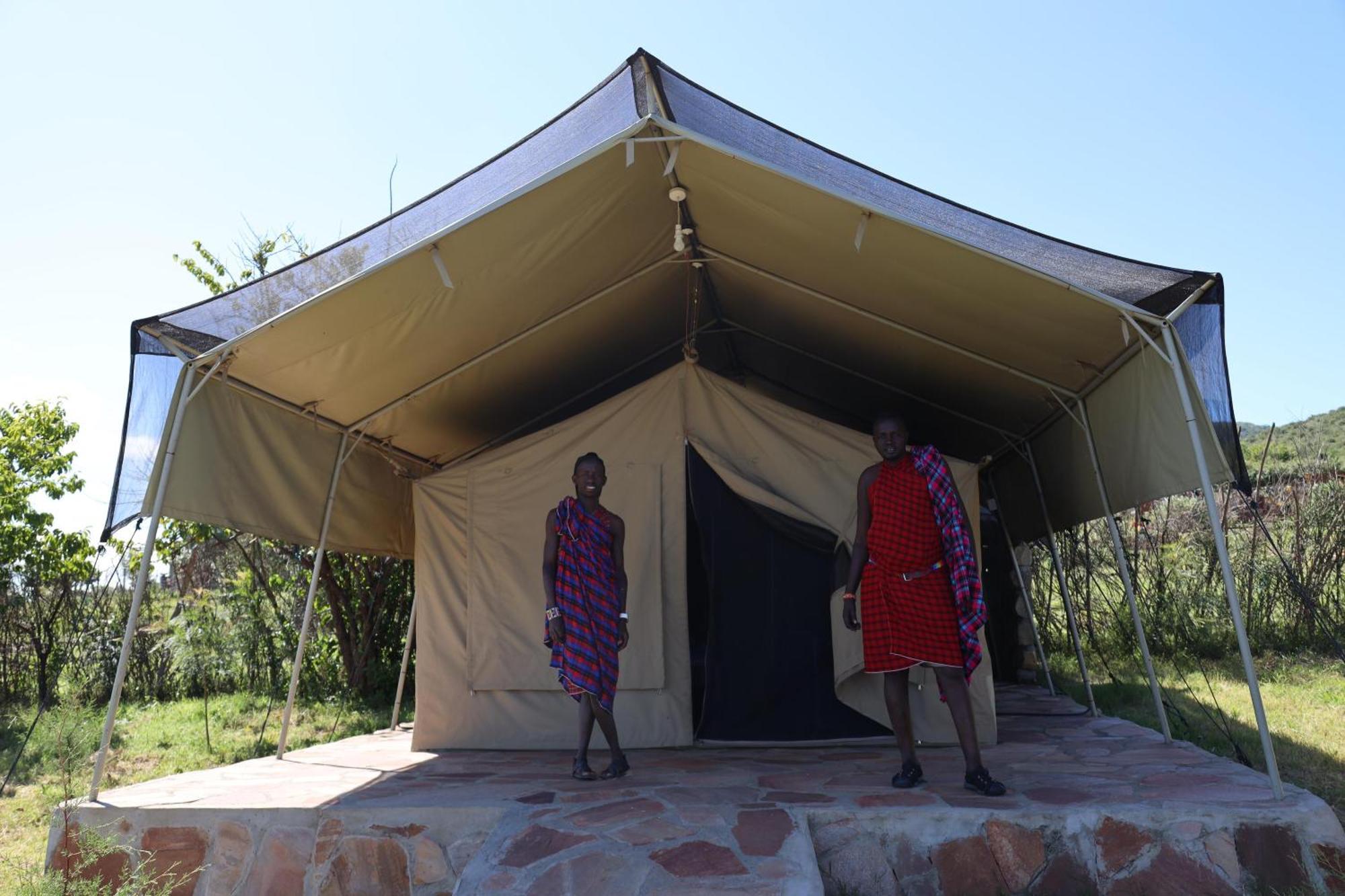 Готель Leruk Maasai Mara Camp Sekenani Екстер'єр фото